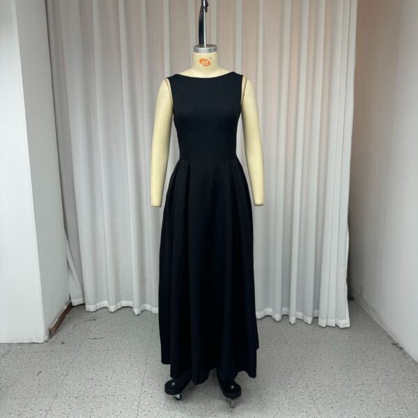 The Asymmetric Hollow-Out Long Dress - Image 5